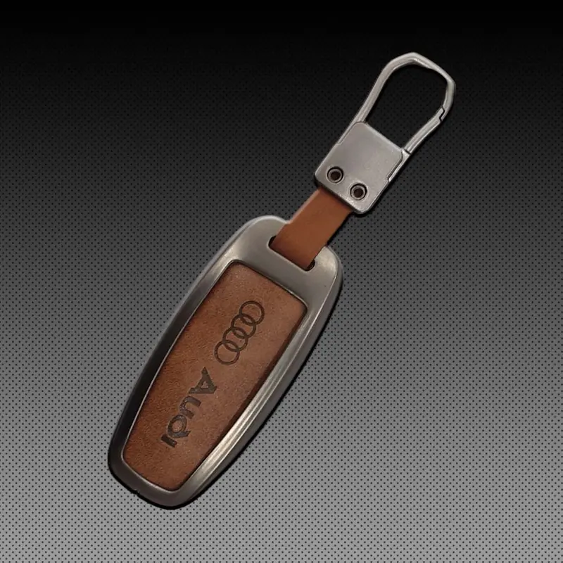 Audi A6 / A7 / A8l Zinc Alloy With Leather Key Cover Model: 2005-2020 2