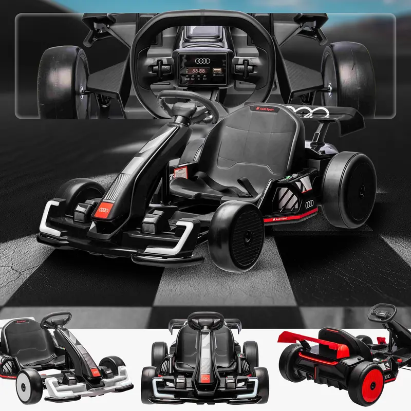 Audi Beat Blaze Drift Kart Racer 24V - Licensed 3