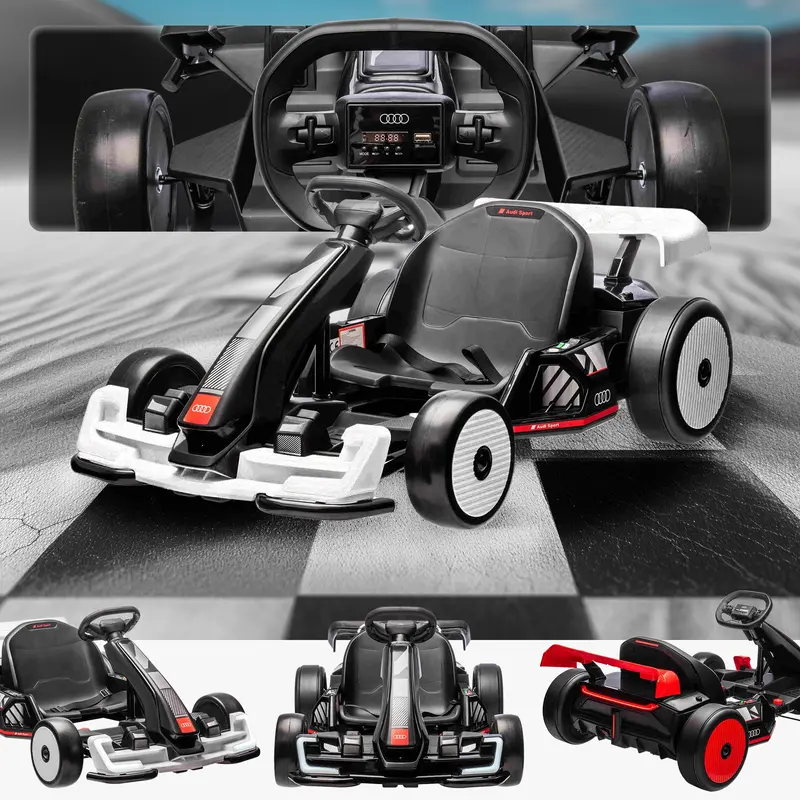 Audi Beat Blaze Drift Kart Racer 24V - Licensed 3