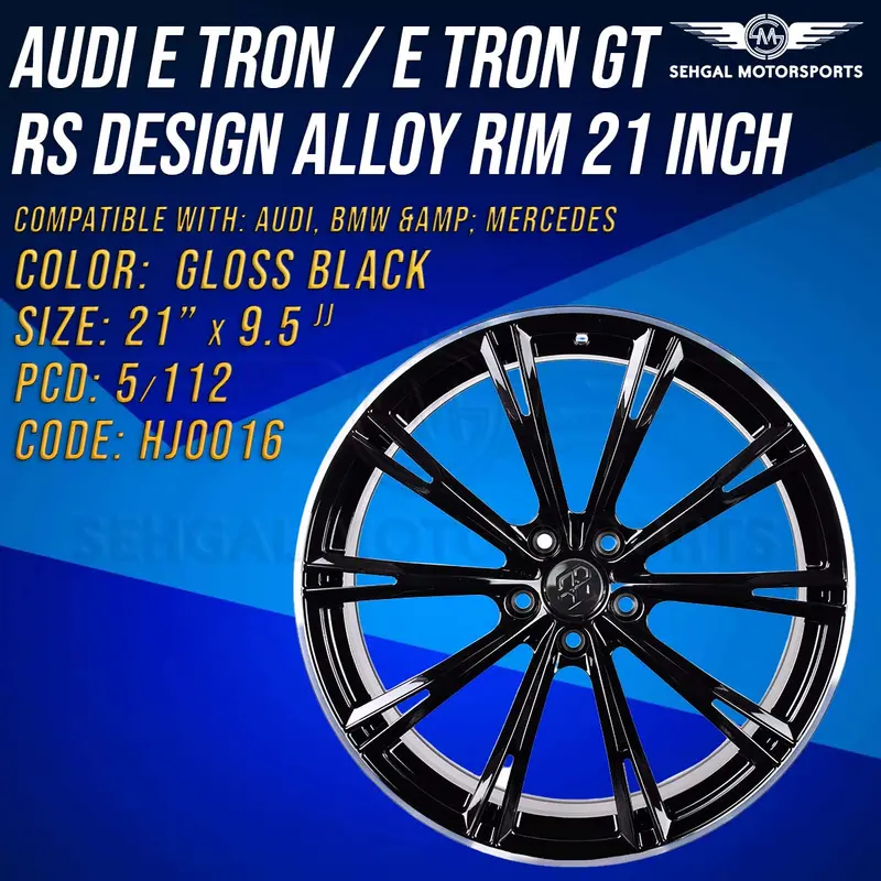 Audi E Tron / E Tron Gt Rs Style Alloy Rims 21 Inch (Hj0016) 2