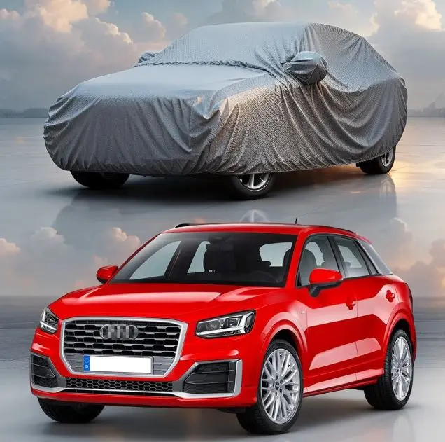 Audi Q2 Maximus Non Woven Car Top Cover 2017-2021 - - Scratchproof Waterproof - Without Belt 1