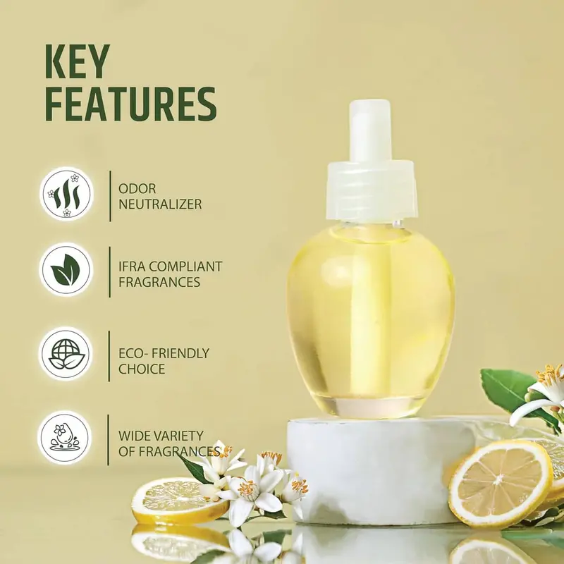 Automatic Deodorant Spray Machine - Lemon Scent Perfume Diffuser - 220 V 2