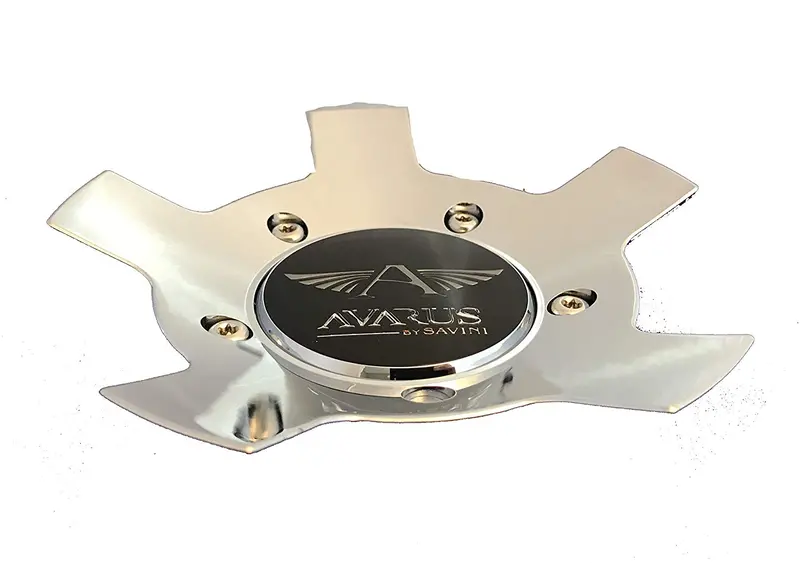 Avarus By Savini Chrome Custom Center Cap Set Of One (1) Pn: Ms-Cap-Z214 1
