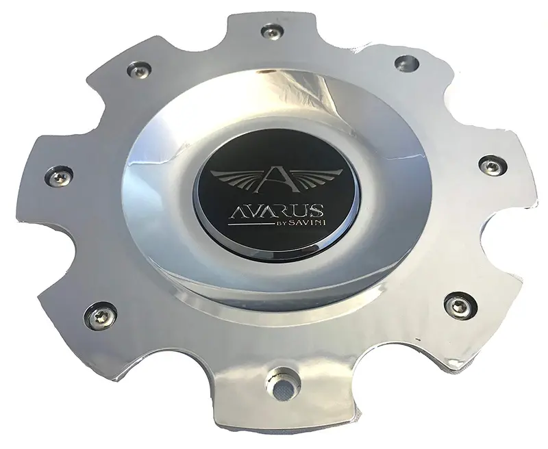 Avarus By Savini Chrome Wheel Center Cap (Qty 2) Pn : Ms-Cap-Z212 1
