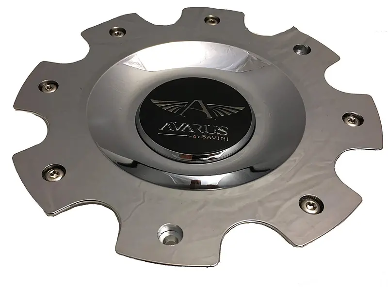 Avarus By Savini Chrome Wheel Center Cap Qty Four Pn: Ms-Cap-Z212, Ms-Cap-Z216 1