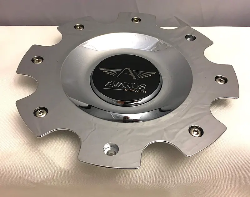 Avarus By Savini Chrome Wheel Center Cap Qty Four Pn: Ms-Cap-Z212, Ms-Cap-Z216 2