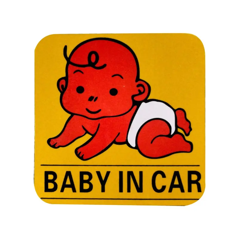 Baby In Car Sticker 1