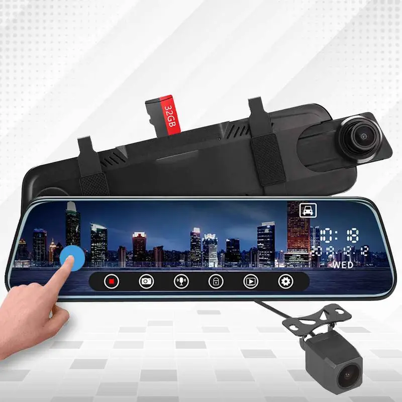 Back Mirror Dvr Full Screen Hd (Touch) 1