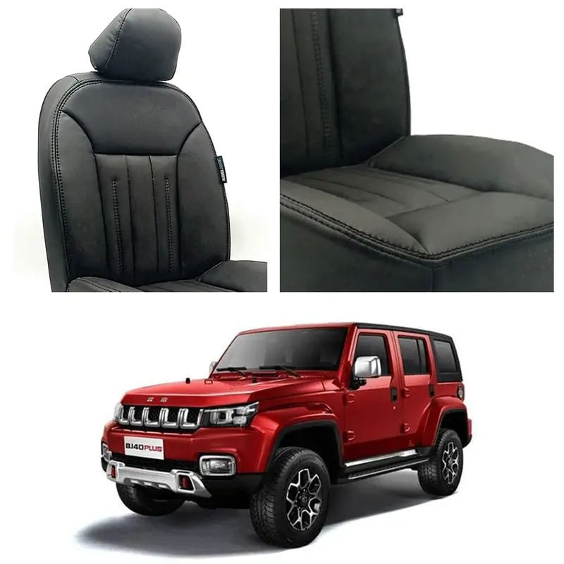 Baic Bj40 Audi Design Black Seat Cover 2021 - 2025 1