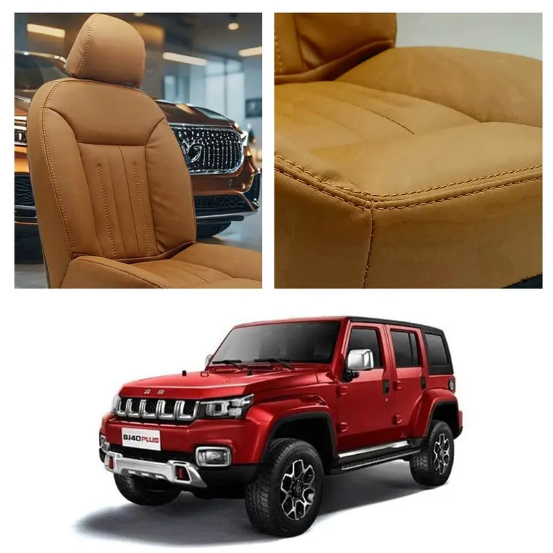 Baic Bj40 Audi Design Brown Seat Covers 2021 - 2025 1