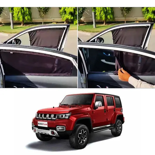 Baic Bj40 Custom Fit Retractable Curtains - Sun Shade - Parda 1