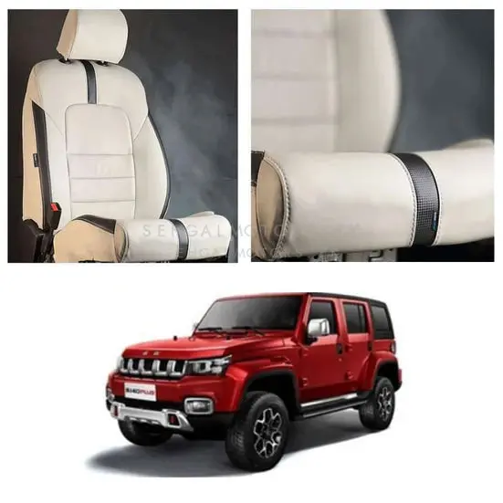 Baic Bj40 Type R Beige Black Seat Seat Covers 2021 - 2025 1