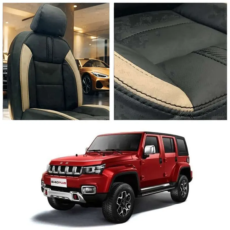Baic Bj40 Type R Black Beige Seat Covers 2021 - 2025 1