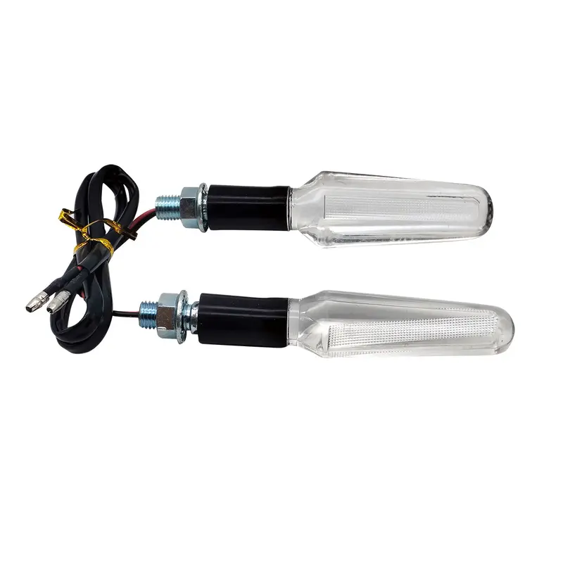 Bike Crystal Side Indicator Pair Orange Design C (A70360) 2