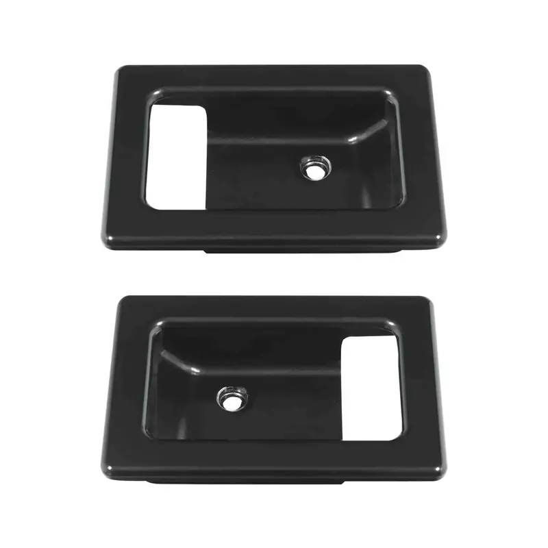 Billet Aluminium Interior Door Lever Surround Set 1