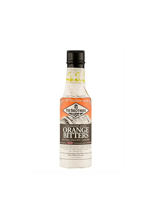 Bitters (Amer) À L’Orange Vieilli En Tonneau De Gin- Fee Brothers 1