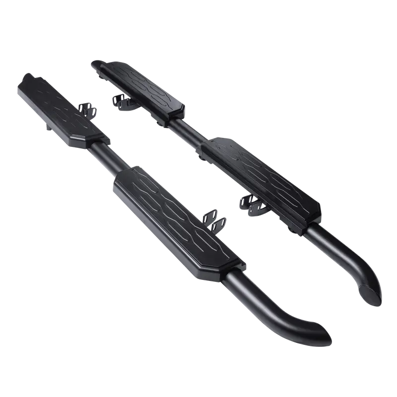 Black Shadow Side Steps For Land Rover Defender 130 (L663) 1