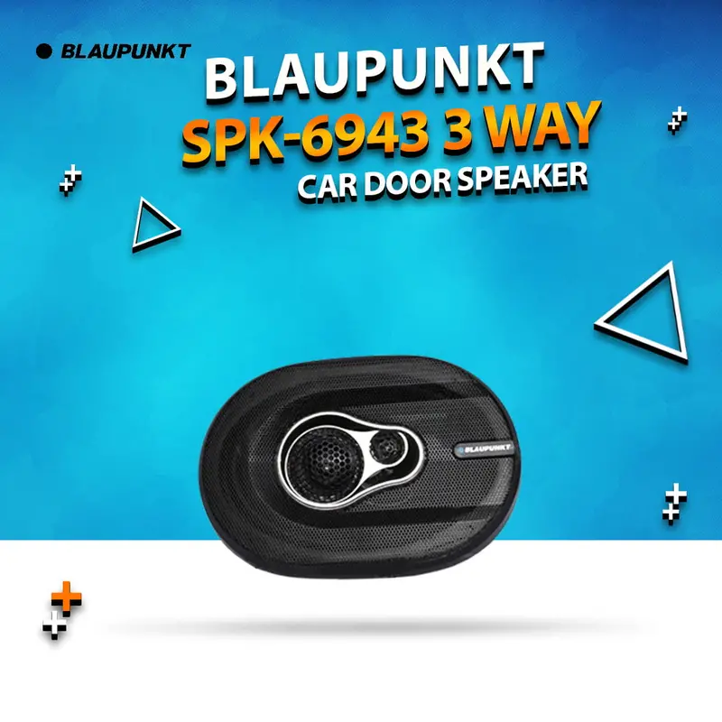 Blaupunkt 3 Way Car Door Speaker Spk-6943 1