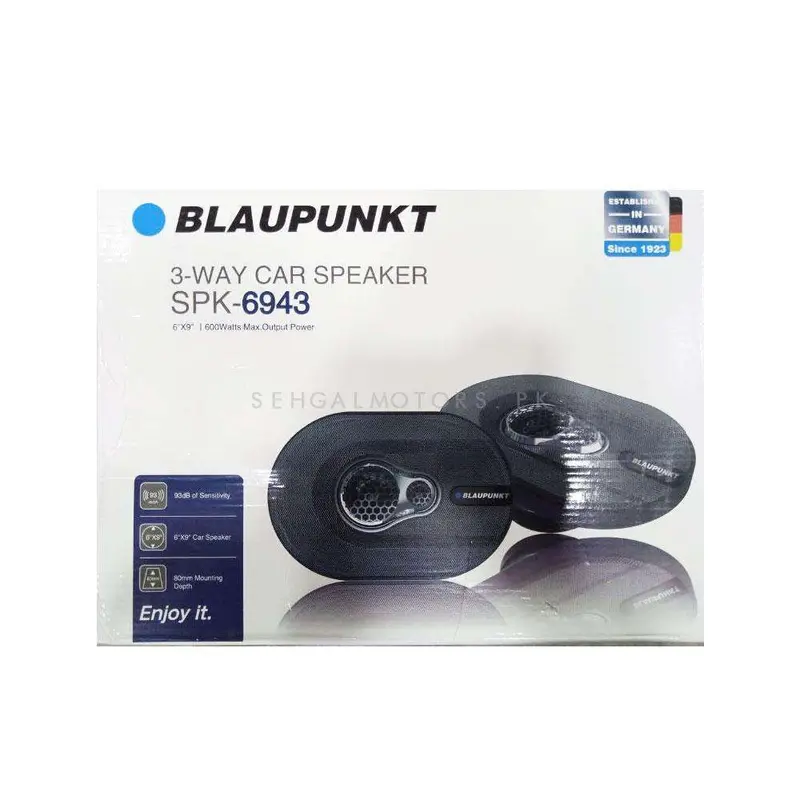 Blaupunkt 3 Way Car Door Speaker Spk-6943 2