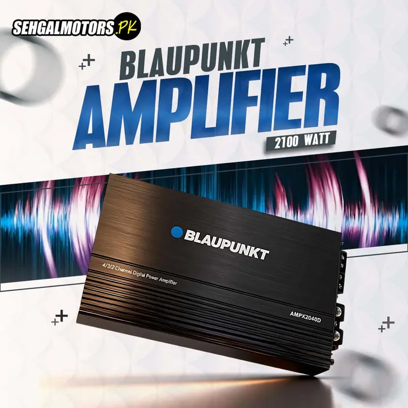 Blaupunkt Amplifier 2100 Watt - Class 2040D - 4-Channel Full Range 1