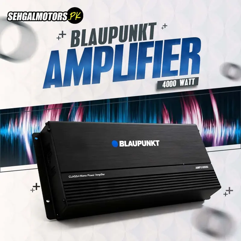 Blaupunkt Amplifier 4000 Watt - Class 1000D - 4-Channel Full Range 1