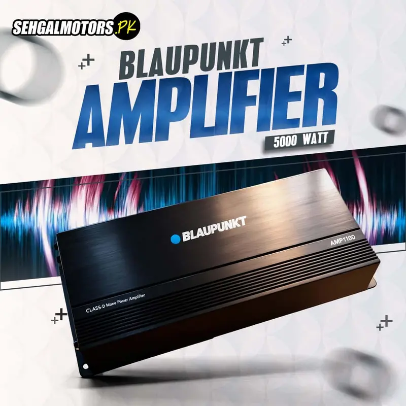 Blaupunkt Amplifier 5000 Watt - Class 1100D - 4-Channel Full Range 1