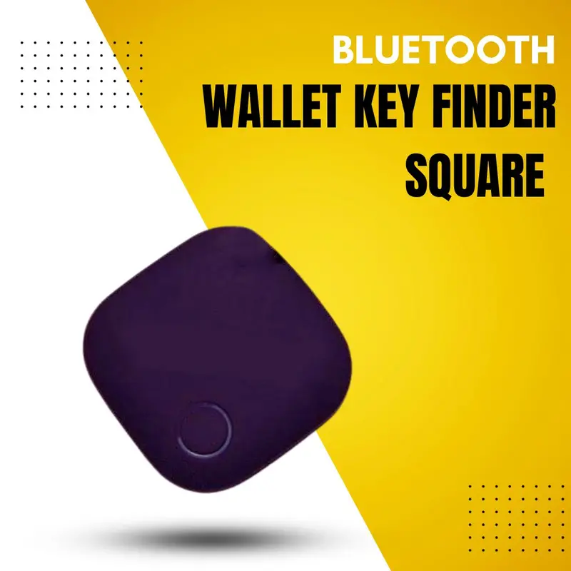 Bluetooth Wallet Key Finder Square - Random Colors |  Find Your Keys, Wallet & Phone With Tile Wallet 1