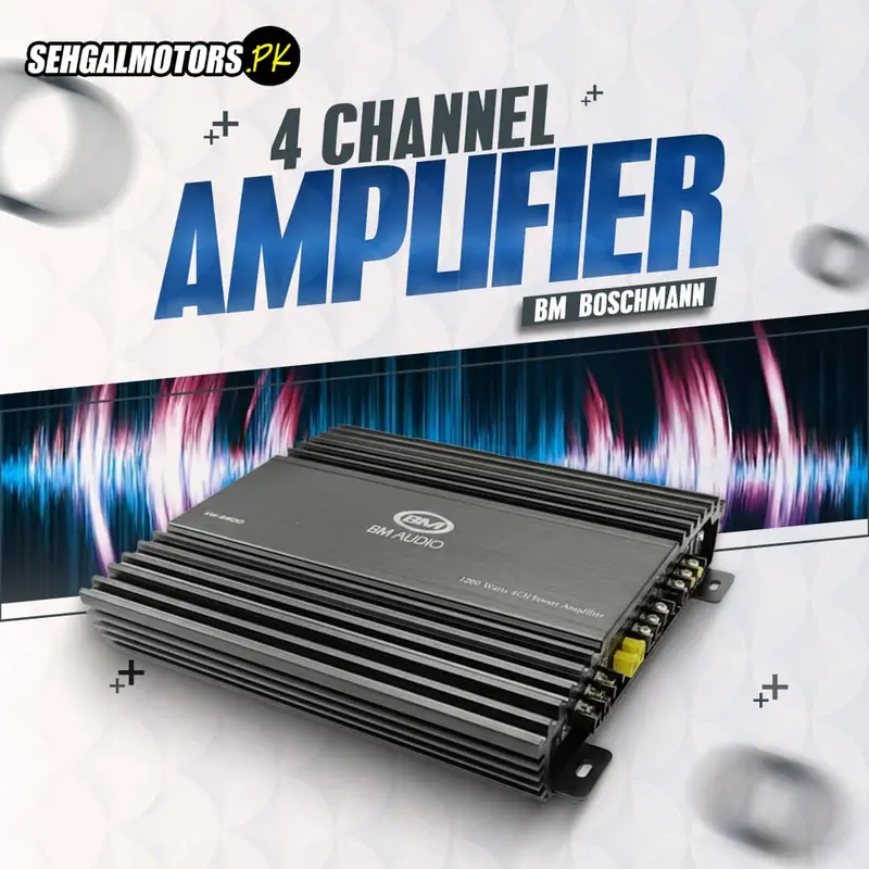 Bm Boschmann 4 Channel Car Amplifier 1