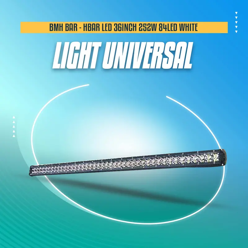 Bmh Bar Light Universal Bar Led 36Inch 252W 84Led White 1