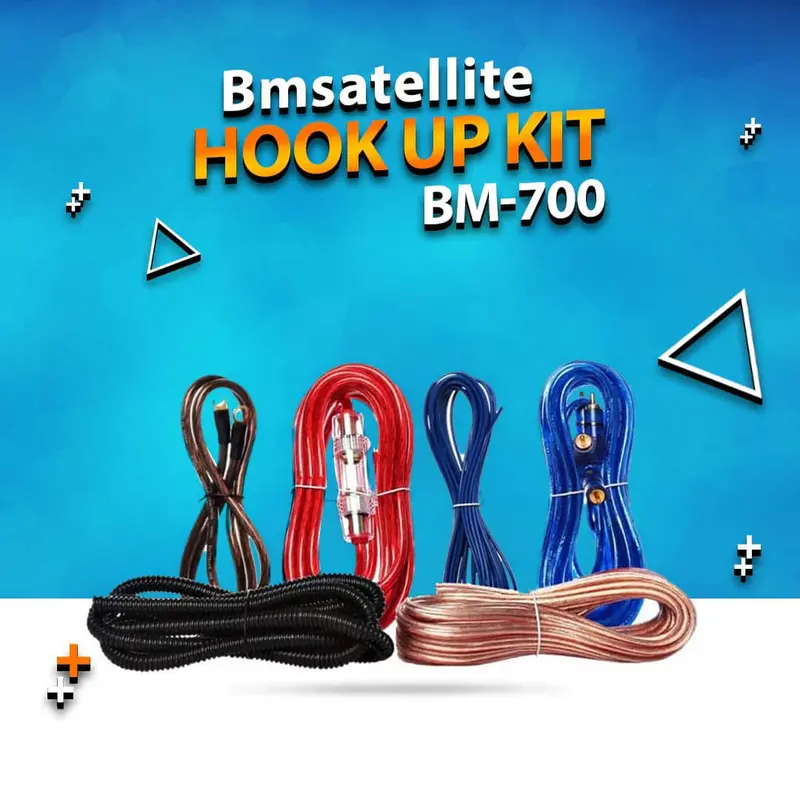 Bmsatellite Amplifier/Speaker Hook Up Kit - Bm-700 1