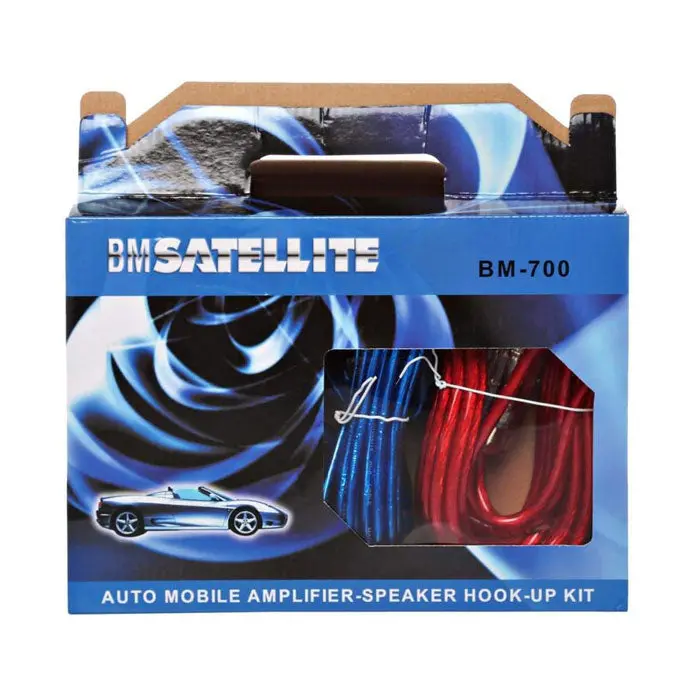 Bmsatellite Amplifier/Speaker Hook Up Kit - Bm-700 2