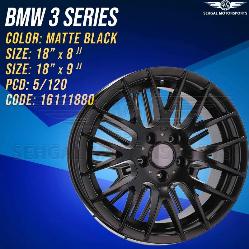 Bmw 3 Series M Sports Alloy Rim 18 Inch (16111880) 2