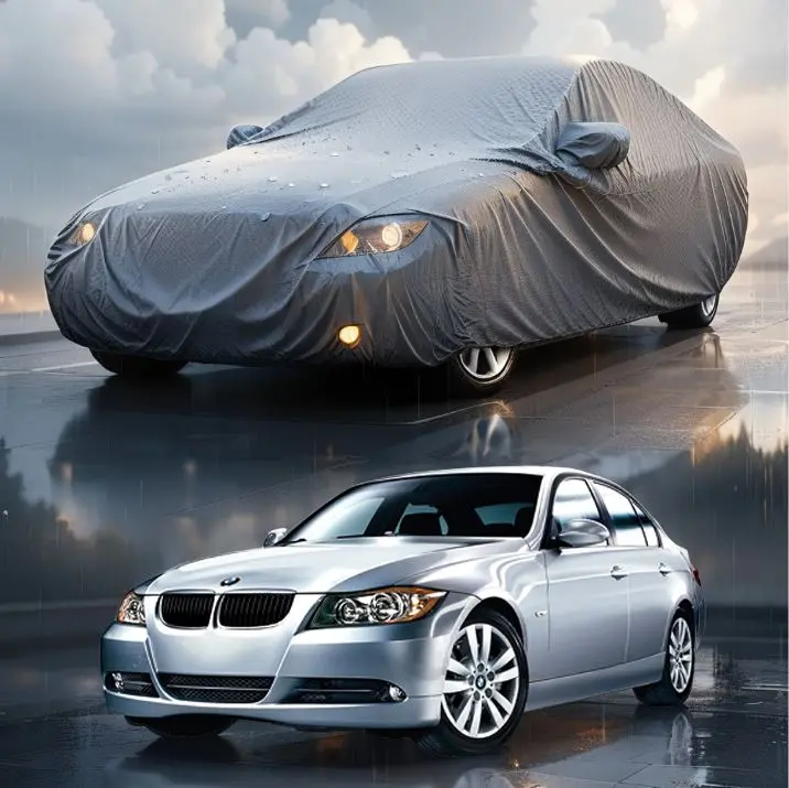 Bmw 3 Series Maximus Non Woven Car Top Cover Without Belt 2005 - 2013 - - Scratchproof Waterproof 1