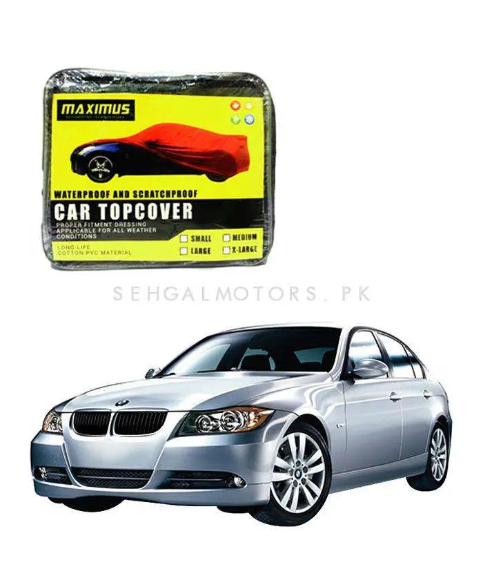 Bmw 3 Series Maximus Non Woven Car Top Cover Without Belt 2005 - 2013 - - Scratchproof Waterproof 2