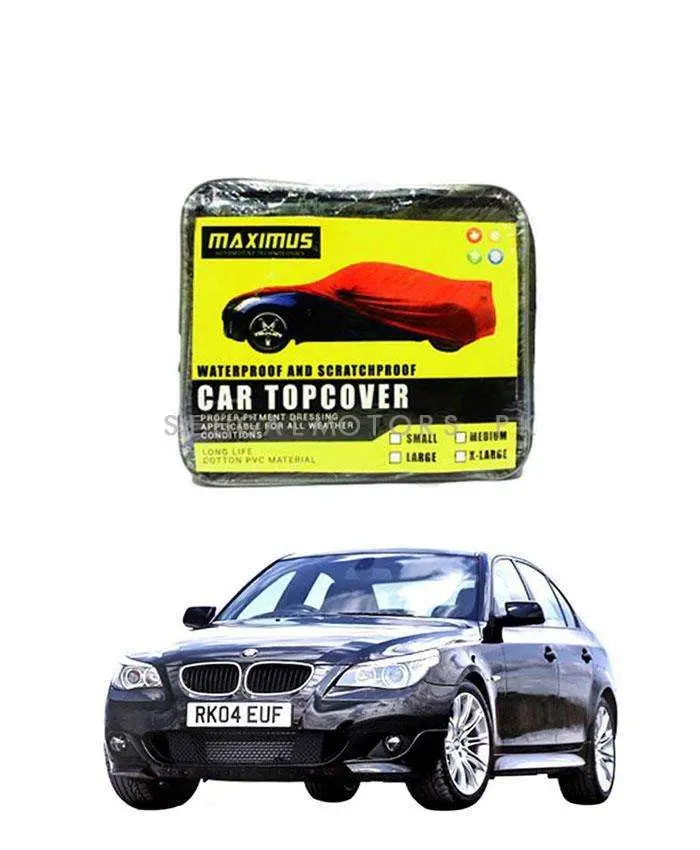Bmw 5 Series Maximus Non Woven Car Top Cover 2010 - 2017 - - Scratchproof And Waterproof - Without Belt 1