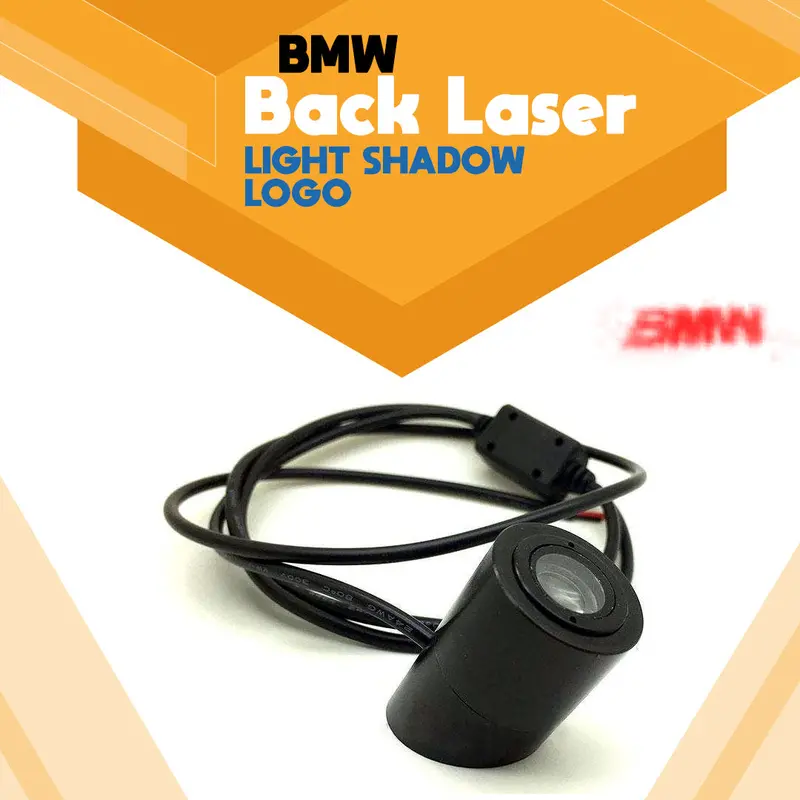 Bmw Back Laser Light Shadow Logo 1