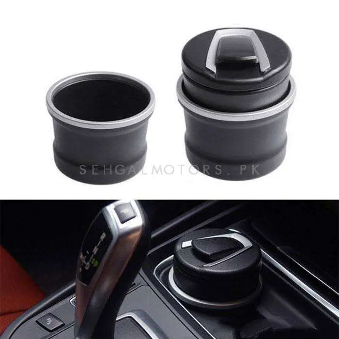 Bmw Style Portable Car Ashtray For Smokers With Led 2