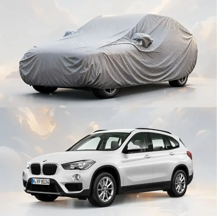 Bmw X1 Series Maximus Non Woven Car Top Cover 2016-2019 - - Scratchproof And Waterproof - Without Belt 1