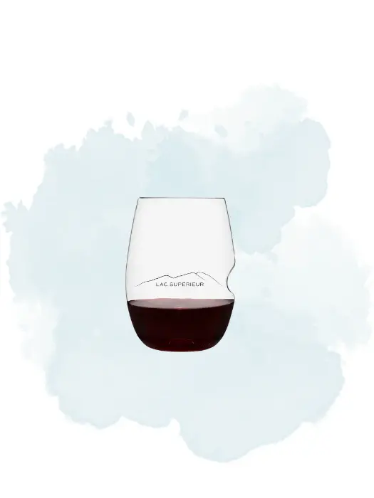 Boîte De 6 Verres À Vin En Polymère Serie Lac Superieur- Govino 1