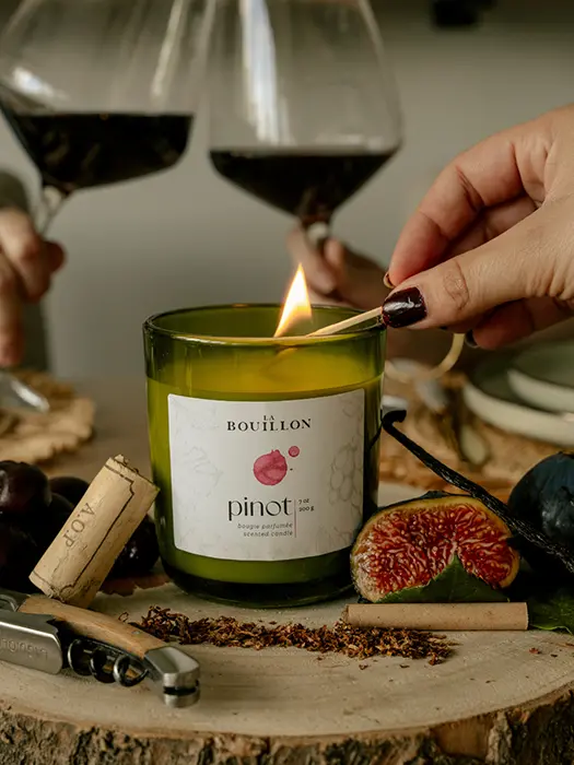 Bougie Pinot- La Bouillon 1