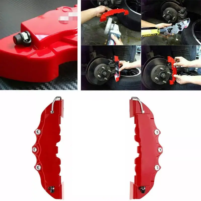 Brake Disk Caliper Cover Pair Large - Multi 2