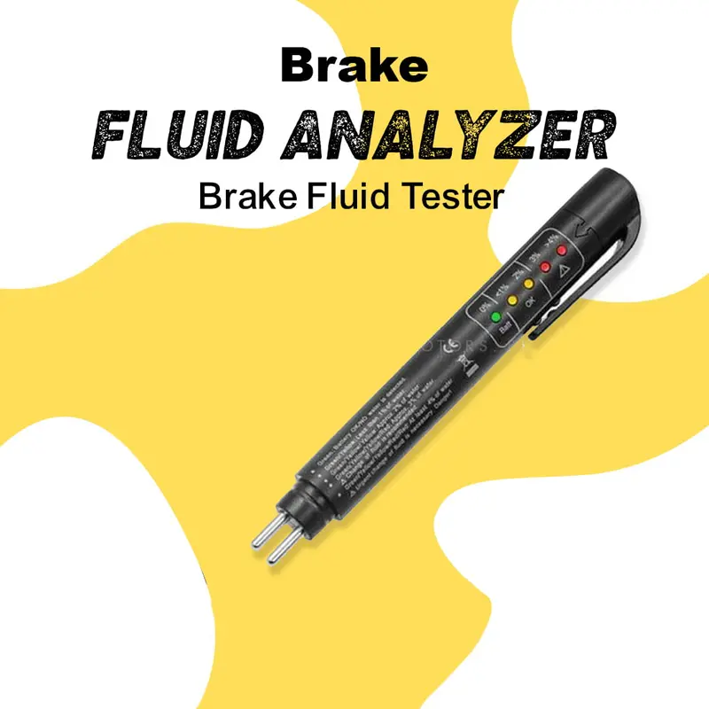 Brake Fluid Analyzer - Brake Fluid Tester Pen Hydraulic Fluid/Liquid/Oil Moisture Analyzer 1