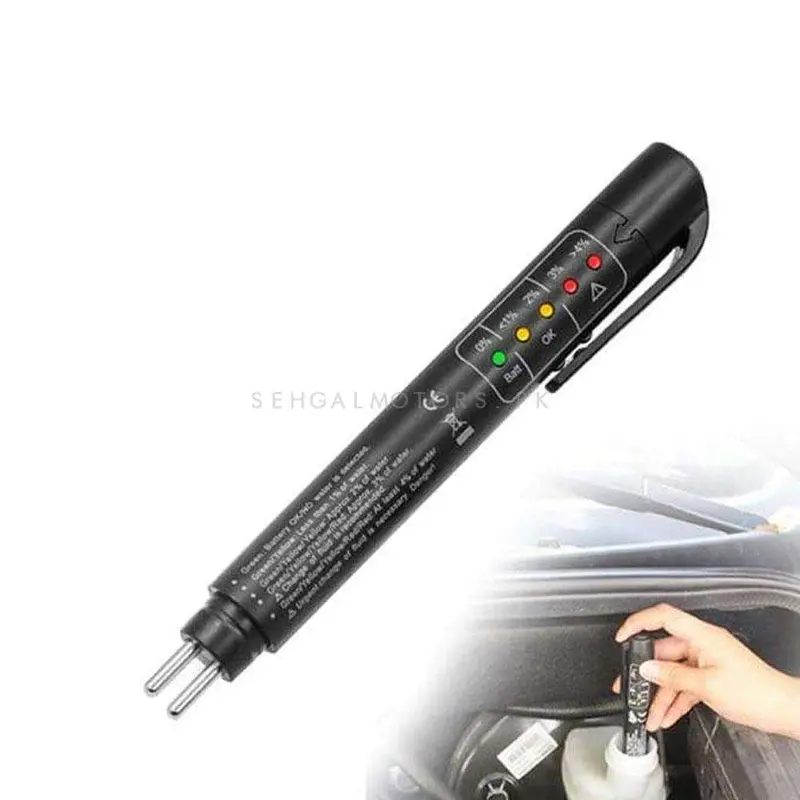 Brake Fluid Analyzer - Brake Fluid Tester Pen Hydraulic Fluid/Liquid/Oil Moisture Analyzer 2