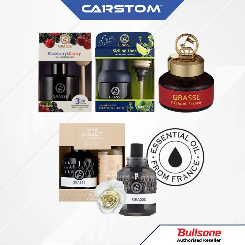 Bullsone Grasse Diffuser - Essential Oils, Air Freshener, Air Freshener For Homes  & Cars Diffuser 10