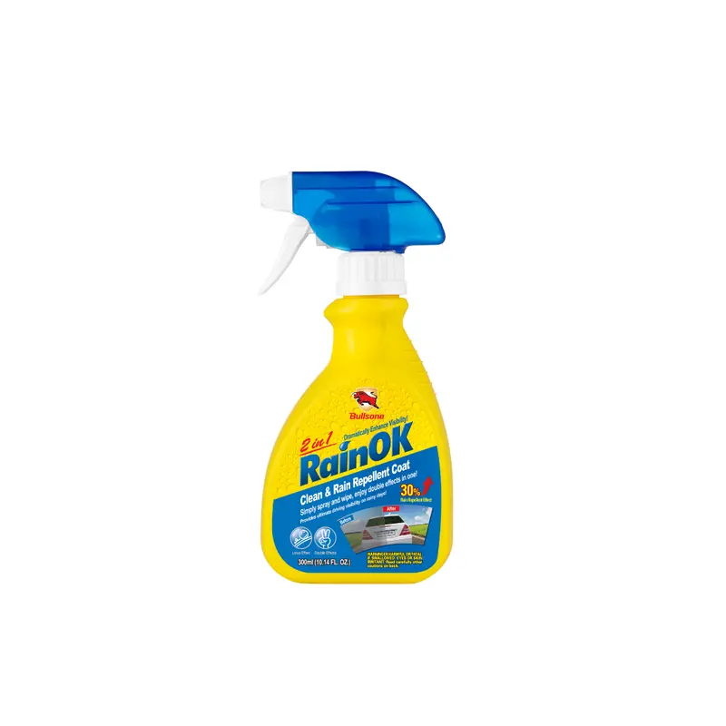 Bullsone Rain Repellant Rainok Speed Spray 380Ml - Rain Water Repellent Coating For Car Glass/Surface/Mirror/Windscreen 2