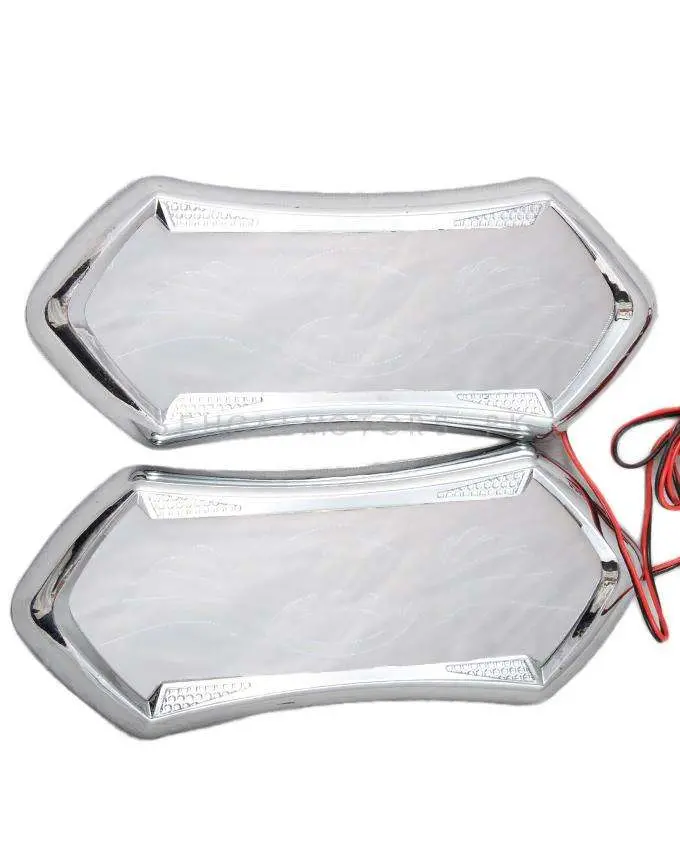 Bumper Daylight Mirror With Toyota Logo 2