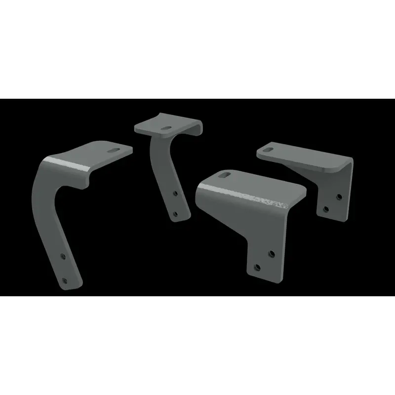 B&W Hitches 1994-2019 Dodge Ram 1500 Custom Installation Kit For Universal Mounting Rails 1