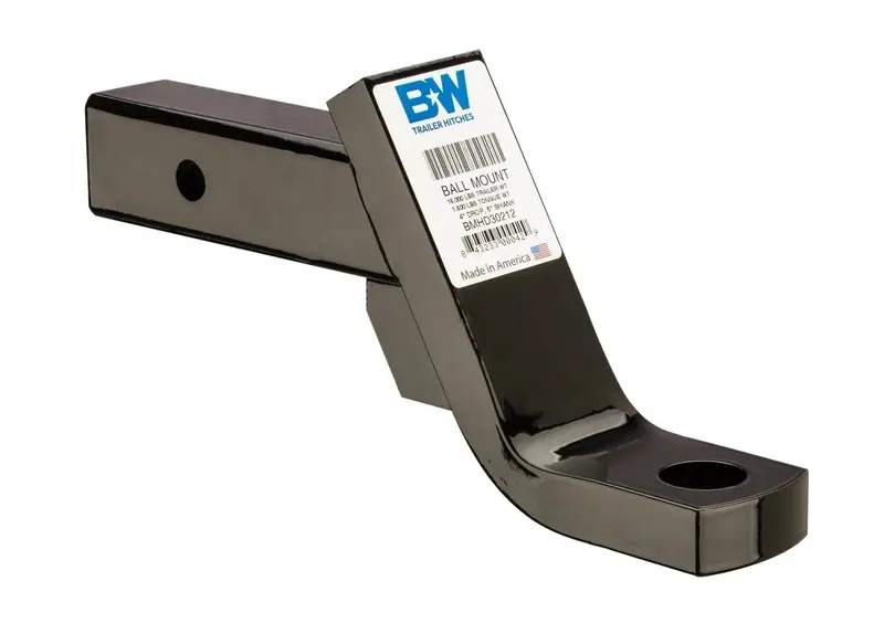 B&W Hitches 2.5" Ball Mount 16K 4" Drop 1