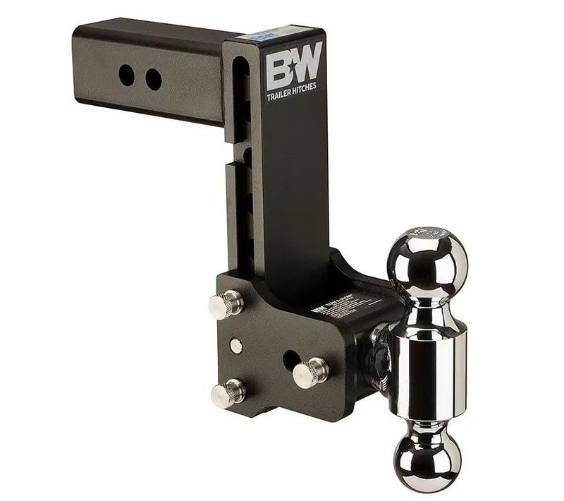 B&W Hitches 2.5 Model 10 Blk T&S Dual Ball 1