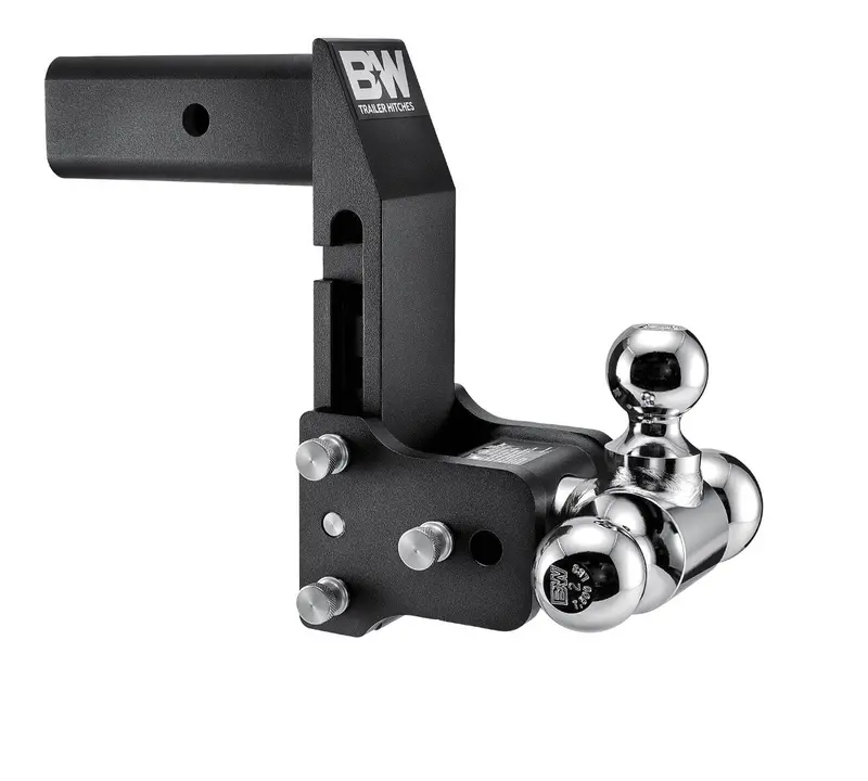 B&W Hitches 2.5 Model 10 Blk T&S Tri Ball For Multi-Pro Tailgate 1